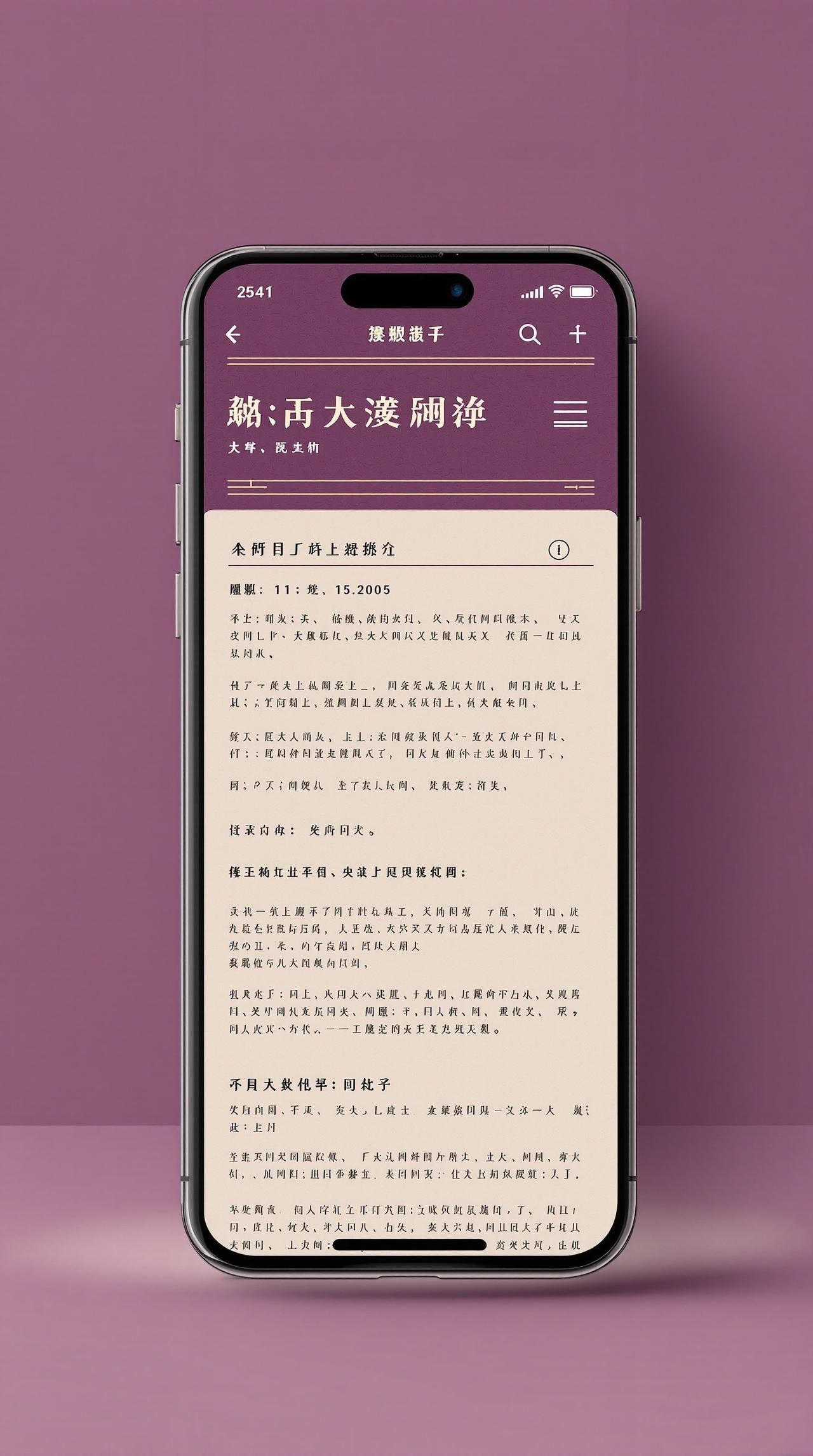 牛牛电影APP阅读界面